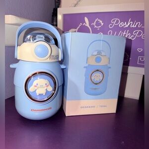 🩵NWT Sanrio Cinnamoroll Blue Drinkware 700ml
